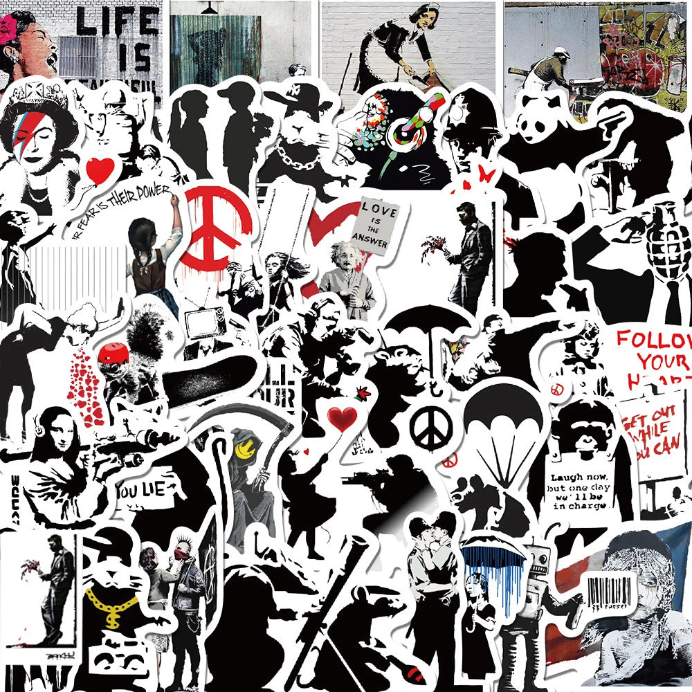 Autocollants Banksy Galartaura