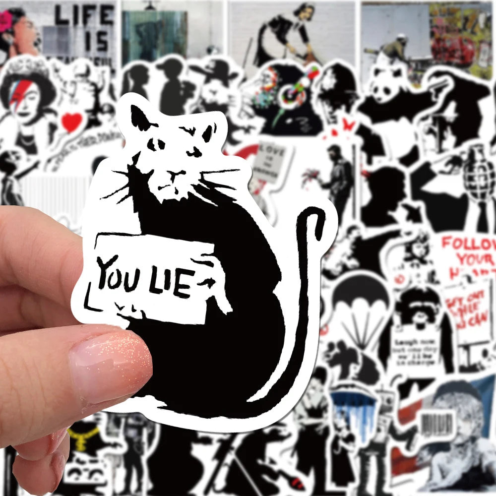 Autocollants Banksy Galartaura
