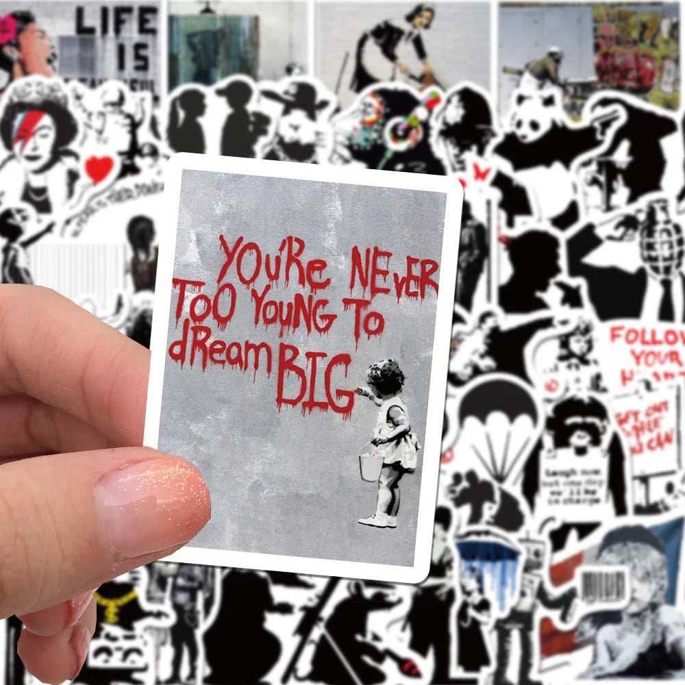 Autocollants Banksy Galartaura