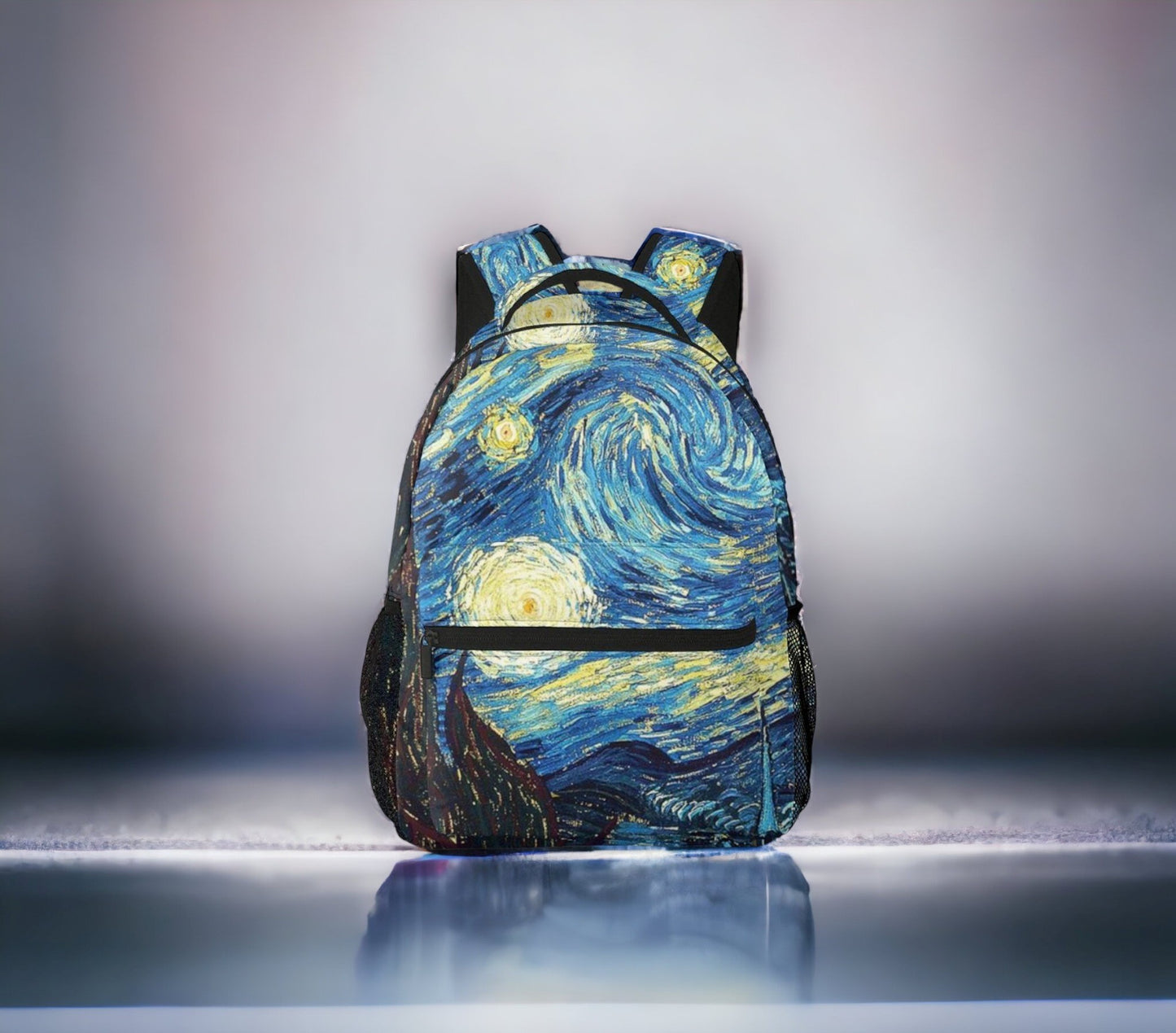 Galartaura Sac à dos "La Nuit Etoilée" - Vincent Van Gogh