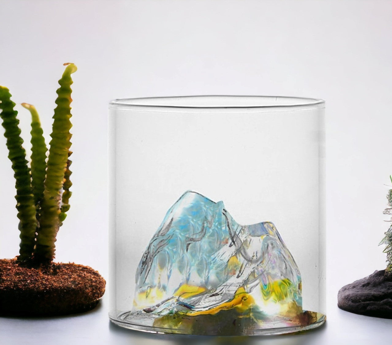 Galartaura Verres inspiration Hokusai - Plusieurs couleurs