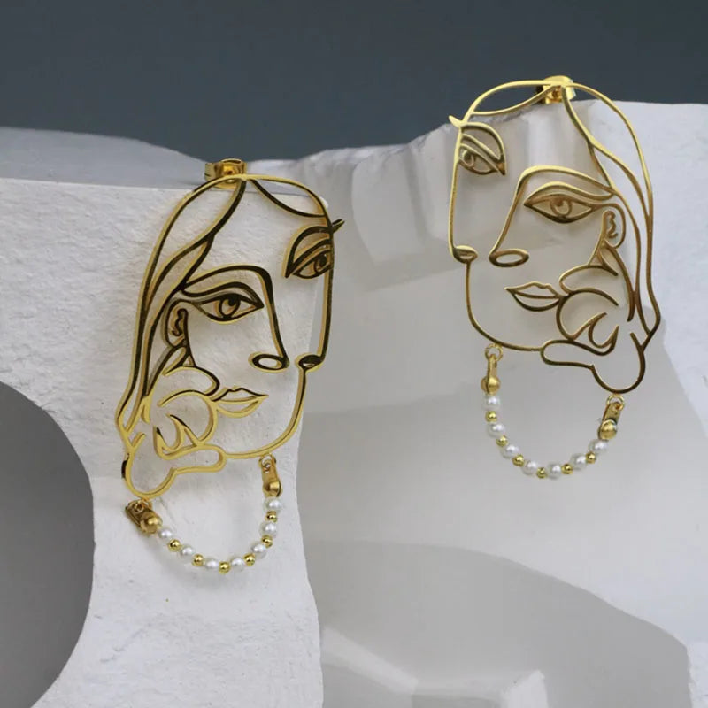 Boucles d'Oreilles Picasso Marie-Thérèse Galartaura