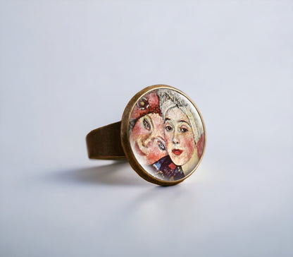 Bague "Les Amies" - Gustav Klimt Galartaura