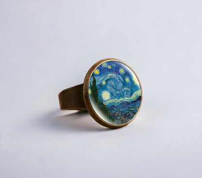 Bague "La Nuit Etoilée" - Vincent Van Gogh Galartaura