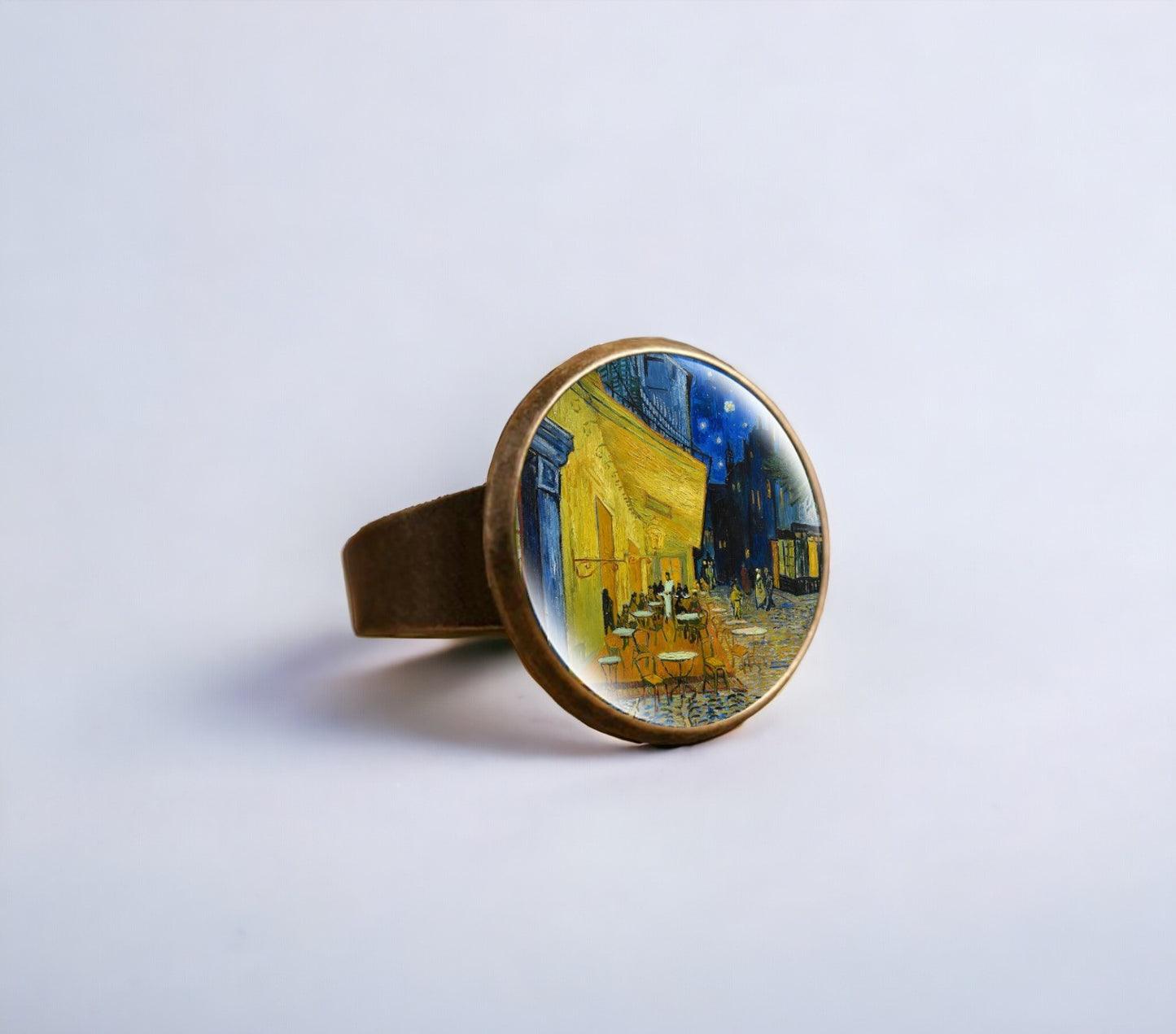 Bague "Terrasse du Café le Soir" - Vincent Van Gogh Galartaura