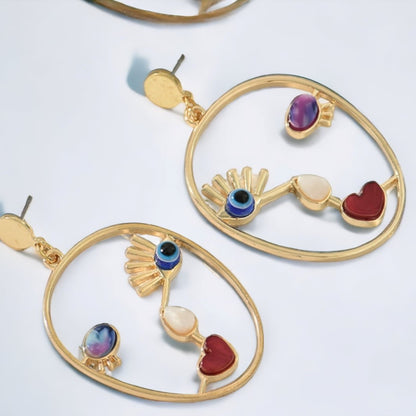 Galartaura Boucles d'oreilles - Pablo Picasso