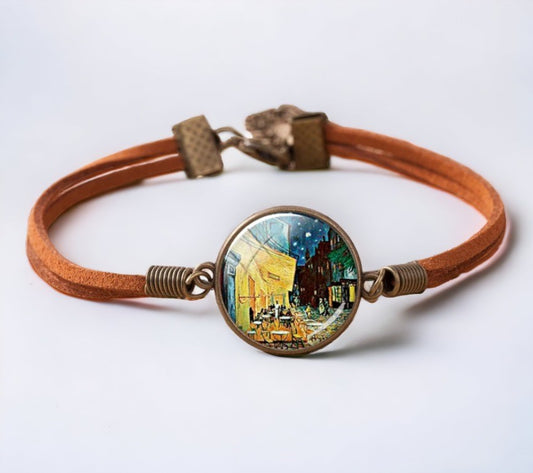 Bracelet "La Terrasse du Café le Soir" - Vincent Van Gogh Galartaura