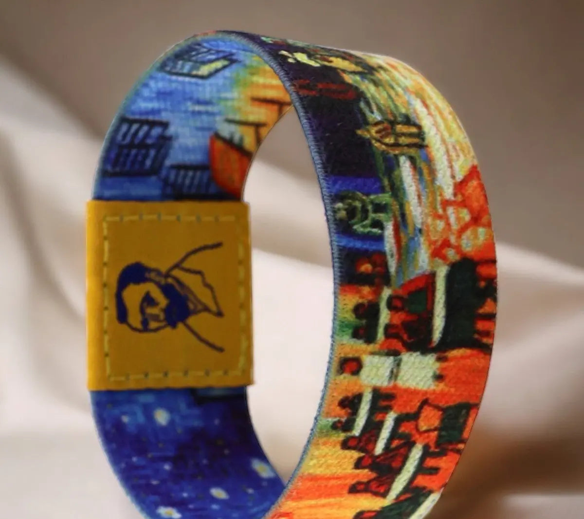 Galartaura Bracelet Van Gogh - Terrasse du café le soir