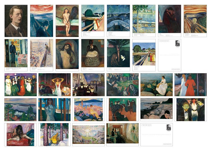 Galartaura Cartes postales - Edvard Munch