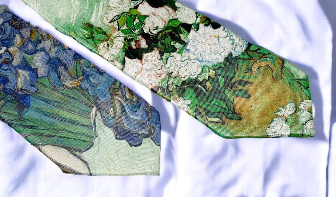 Galartaura Cravate Les Iris - Van Gogh