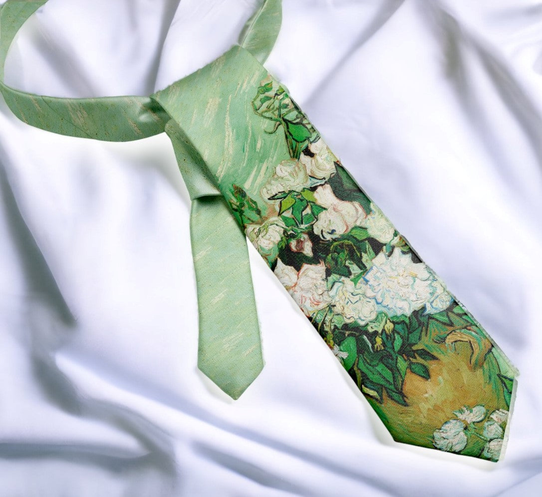 Galartaura Cravate Bouquet de roses - Van Gogh