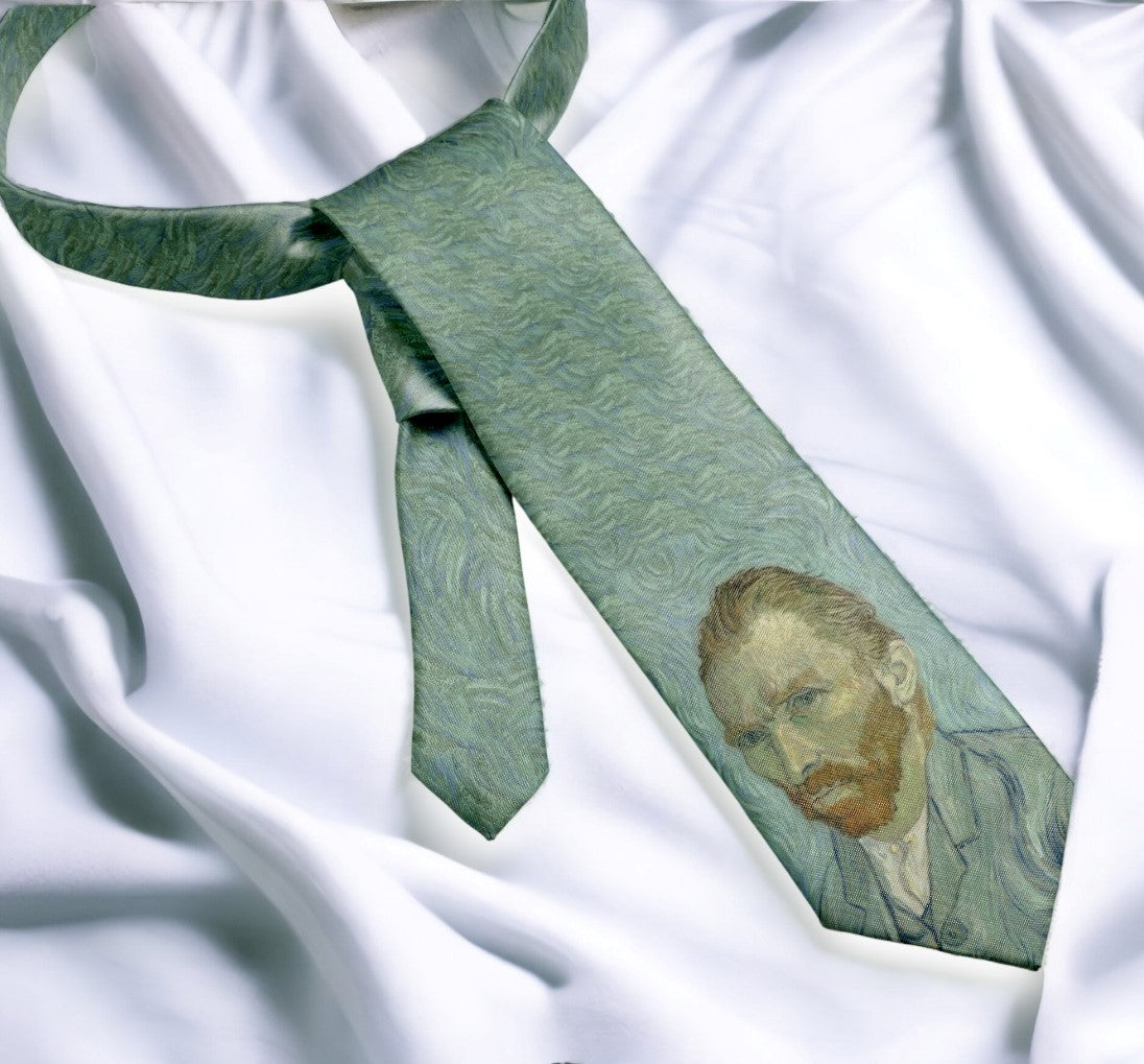 Galartaura Cravate visage de Van Gogh