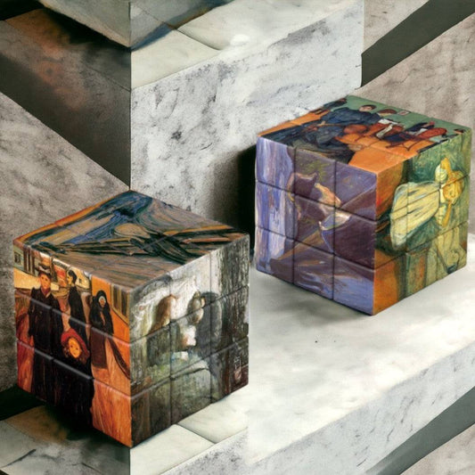 Galartaura Cube puzzle - Edvard Munch