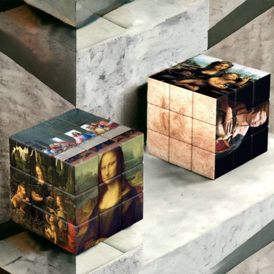 Galartaura Cube puzzle - Léonard De Vinci