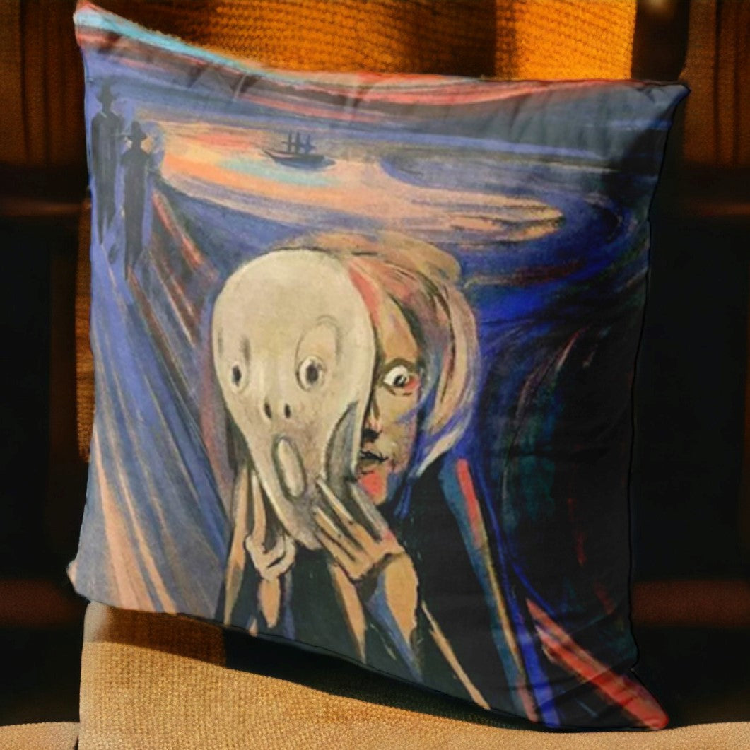 Galartaura Housse coussin Edvard Munch - Le Cri