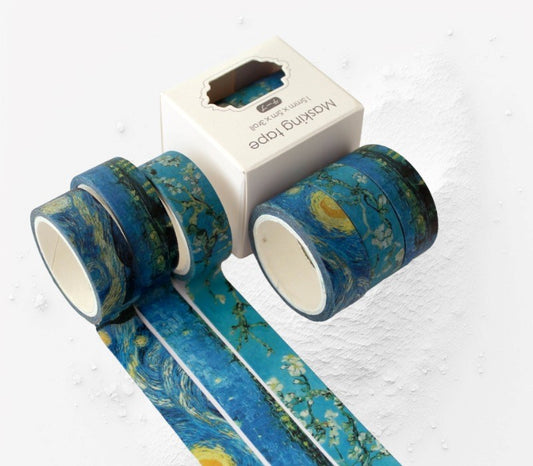 Galartaura Lot de 3 washi tape - Vincent Van Gogh