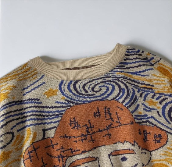 Pull beige - Vincent Van Gogh Galartaura