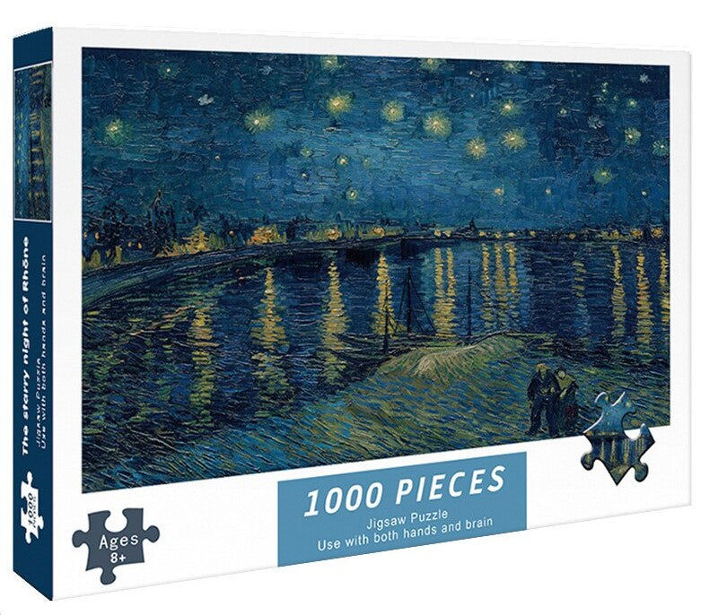 Galartaura Puzzles "La nuit étoilée" - Van Gogh