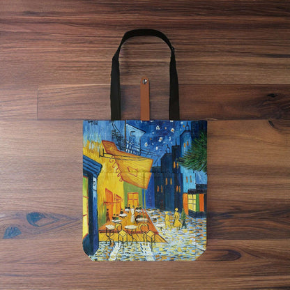 Galartaura Sac pliable Van Gogh - Terrasse du café le soir