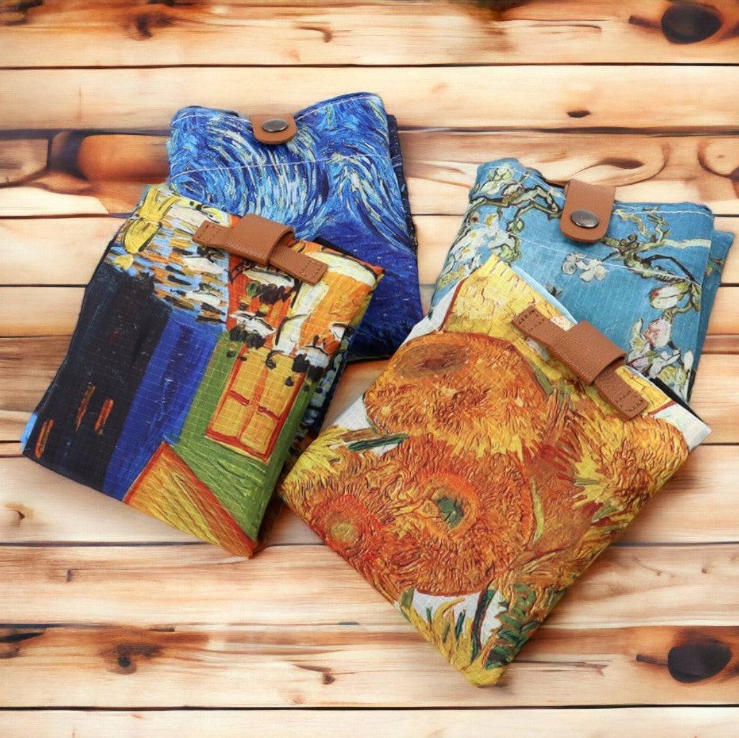 Galartaura Sac pliable Van Gogh - La nuit étoilée