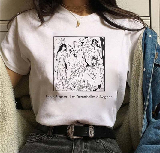 Galartaura Tee-shirt Les demoiselles d'Avignon - Pablo Picasso
