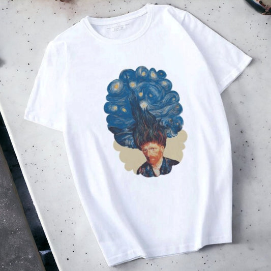 Galartaura Tee-shirt La nuit étoilée - Van Gogh