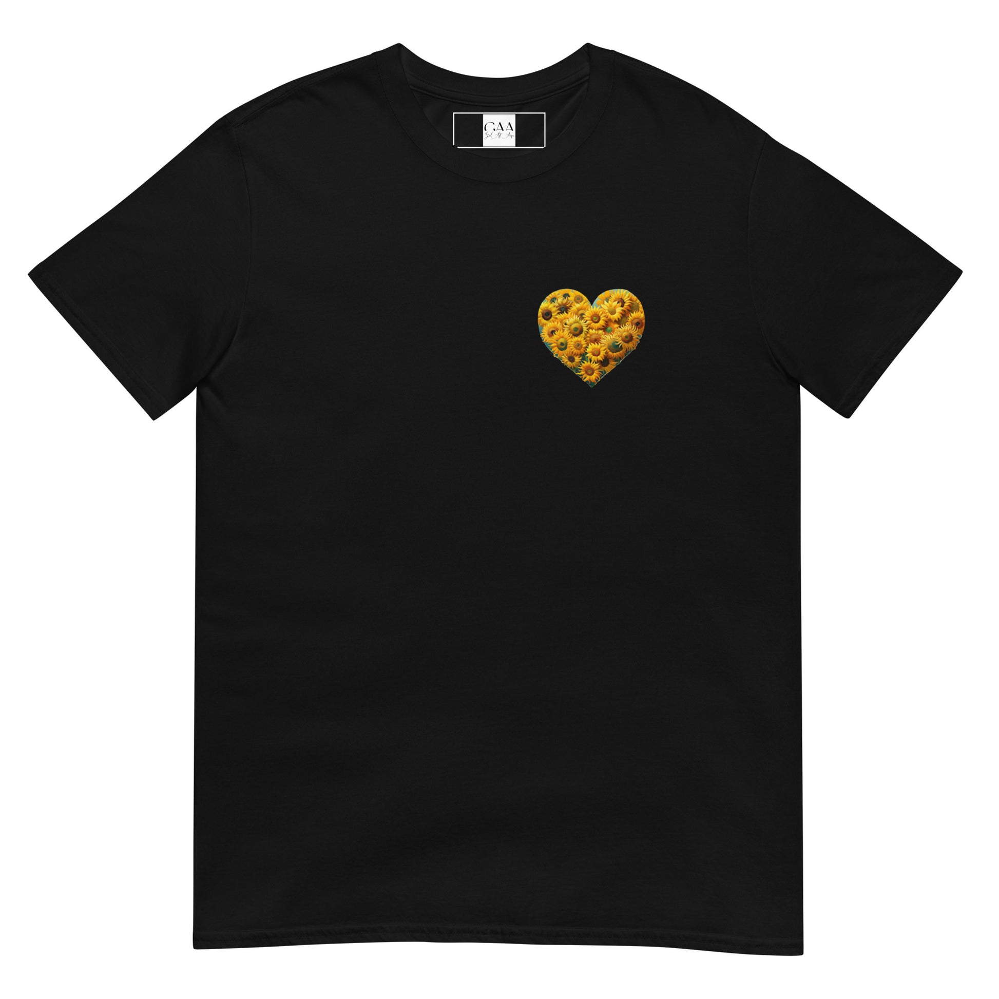 T-shirt Unisexe "Coeur de tournesols" - Van Gogh Galartaura