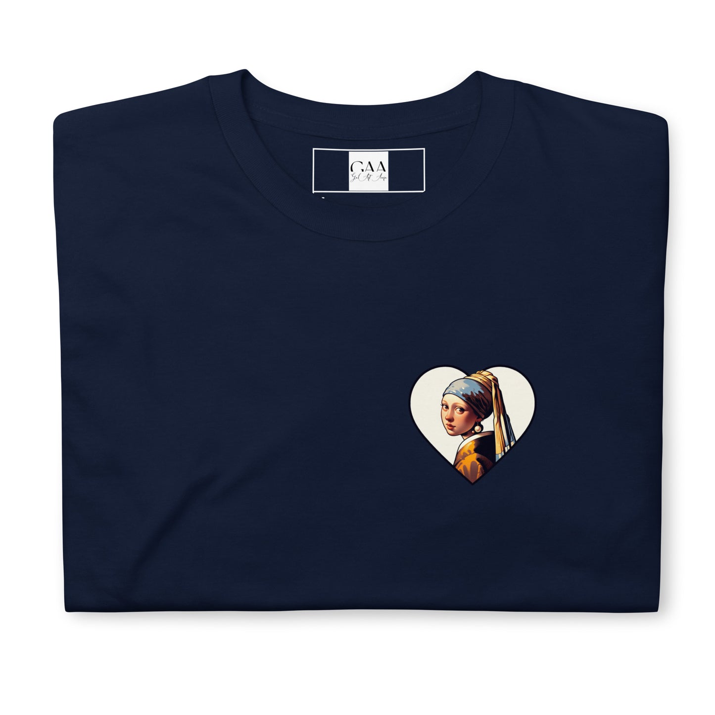 T-shirt Unisexe "coeur de la jeune fille à la perle" - Vermeer Galartaura