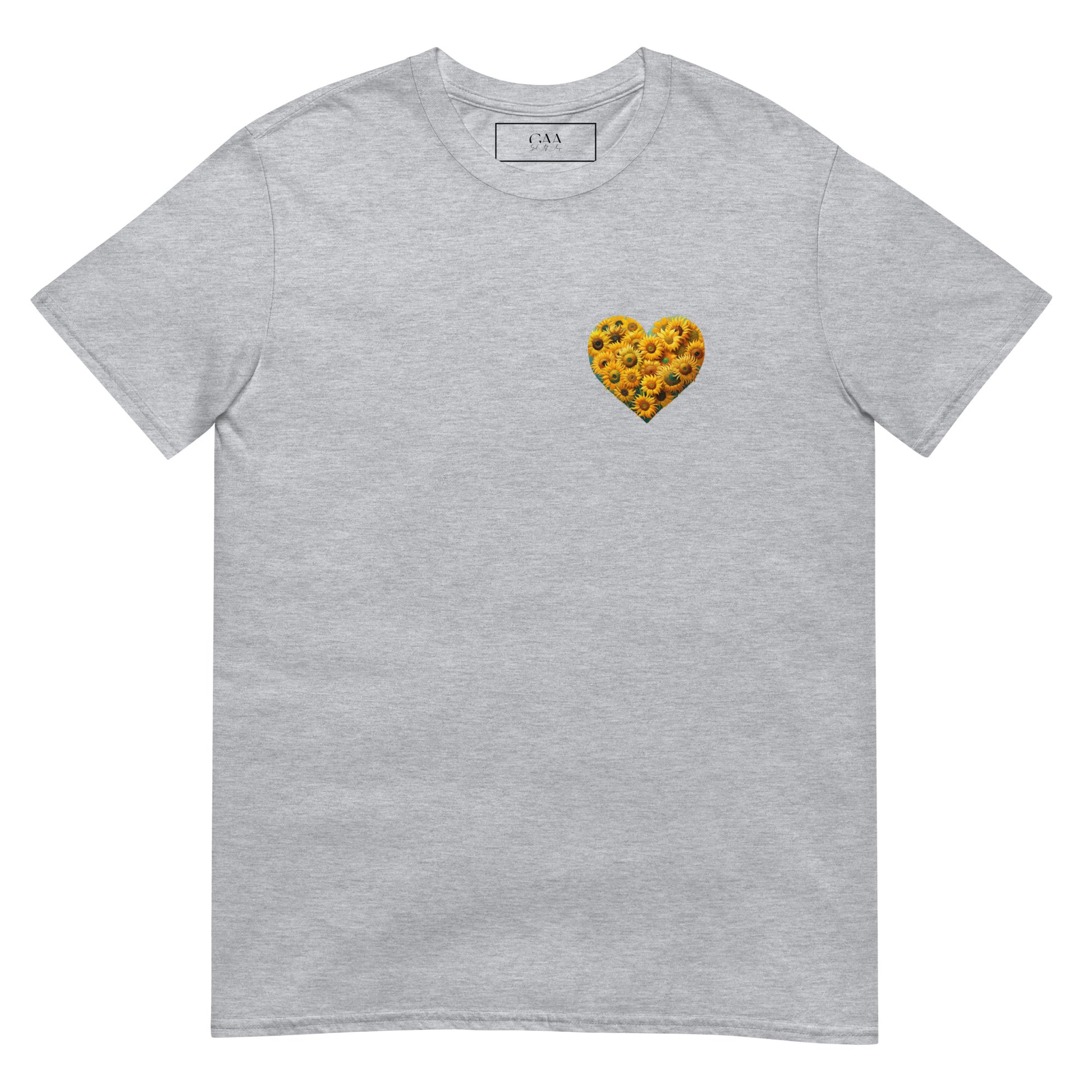 T-shirt Unisexe "Coeur de tournesols" - Van Gogh Galartaura